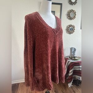 Zara Chenille Oversized Sweater